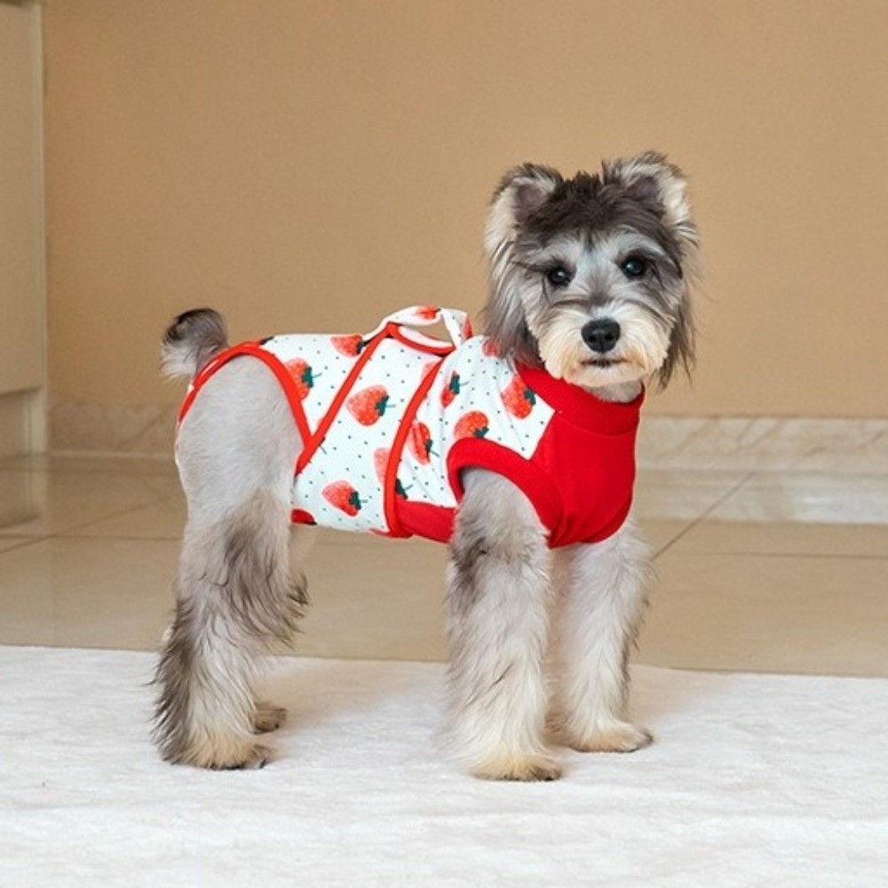 Dog Anxiety Vest - Breathable Dog Recovery Suit High Elasticity