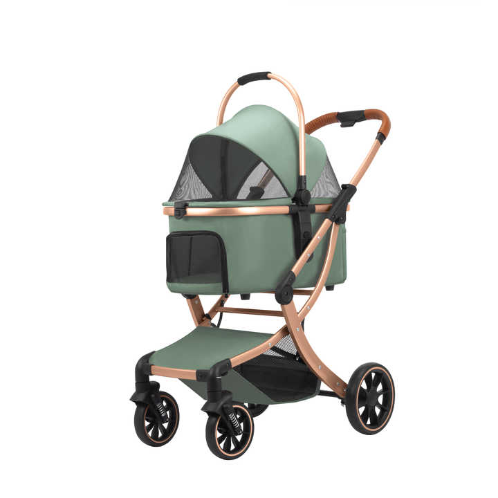 Pet Stroller Carrier - STLF5-in-1 Foldable Pet Stroller for Small/Medium