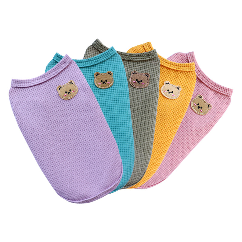 Spring Summer Pet Waffle Vest  - Dog Anxiety Vest 리뷰 및 가격