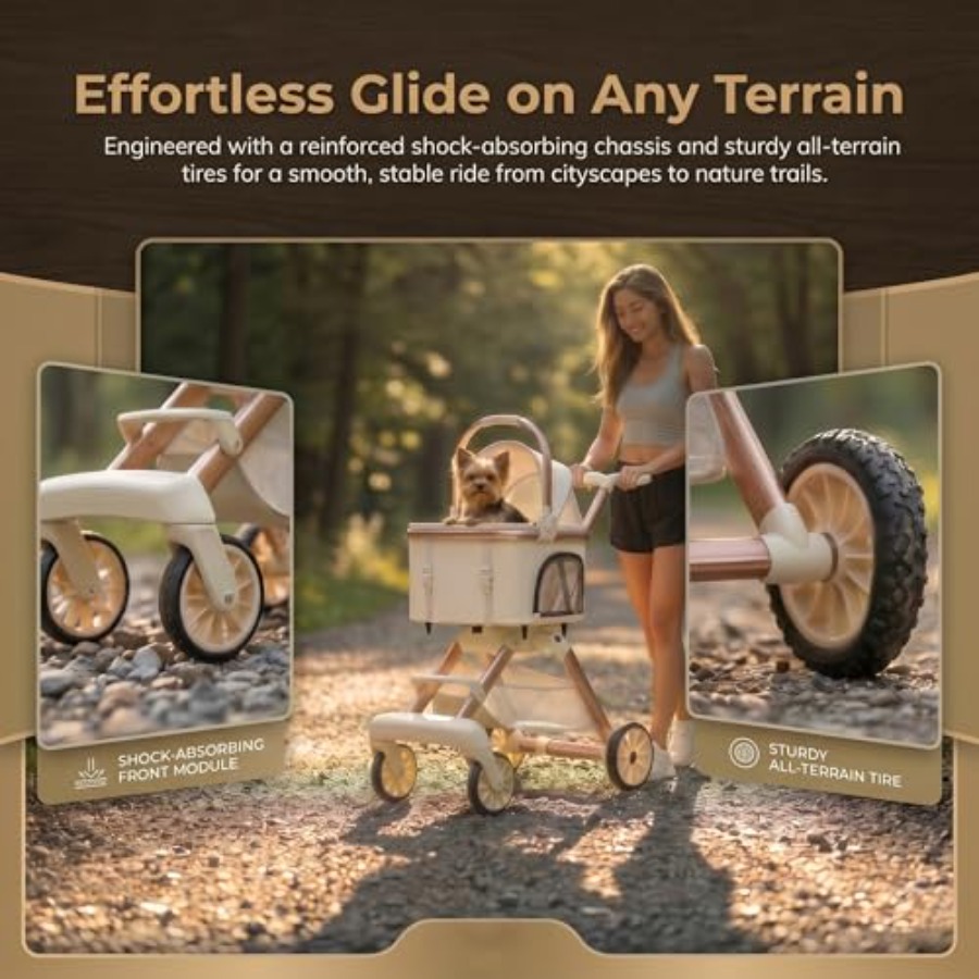 All-Terrain Pet Stroller for S - Pet Stroller Carrier 리뷰 및 가격