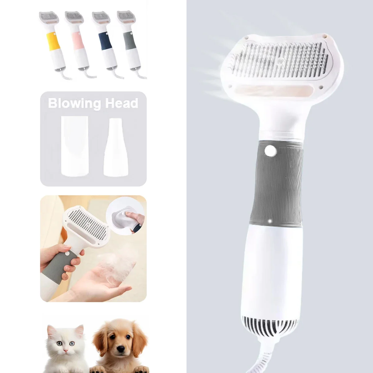 3 in 1 Dog's Dryer Pet Groomin - Pet Supplies Grooming Hours 리뷰 및 가격