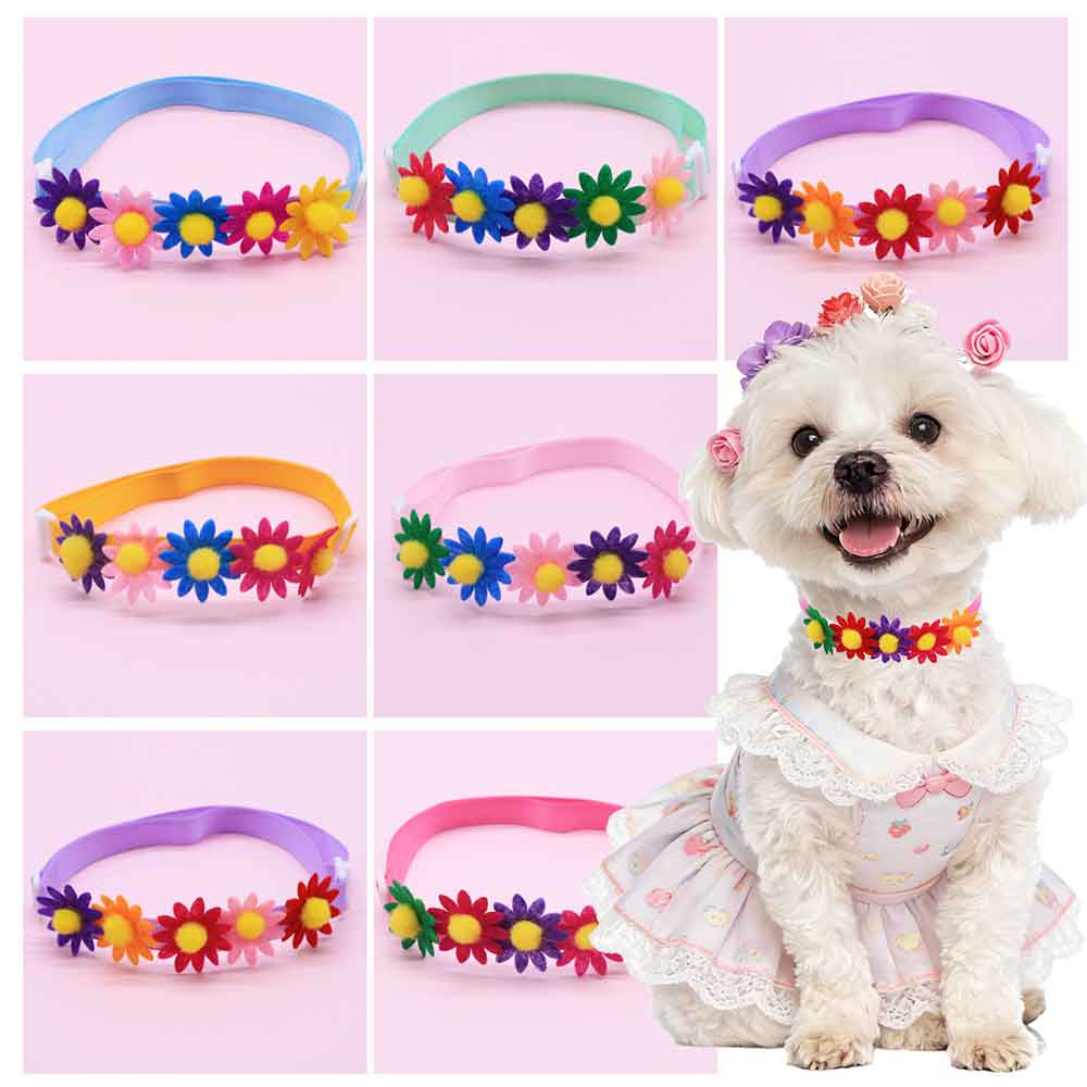 50PCS Colorful Dog Bowties Flo - Pet Supplies Wholesale 리뷰 및 가격