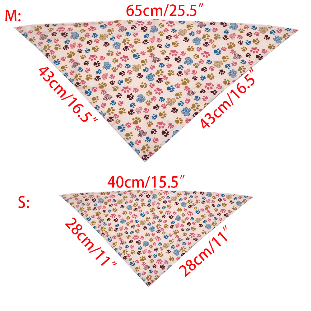 60pcs 100% Cotton Dog Bandanas - Pet Supplies Wholesale 리뷰 및 가격
