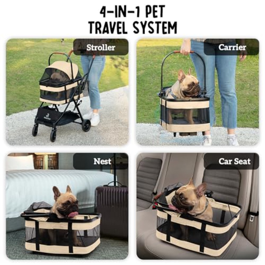 Pet Stroller with Detachable C - Pet Stroller Carrier 리뷰 및 가격