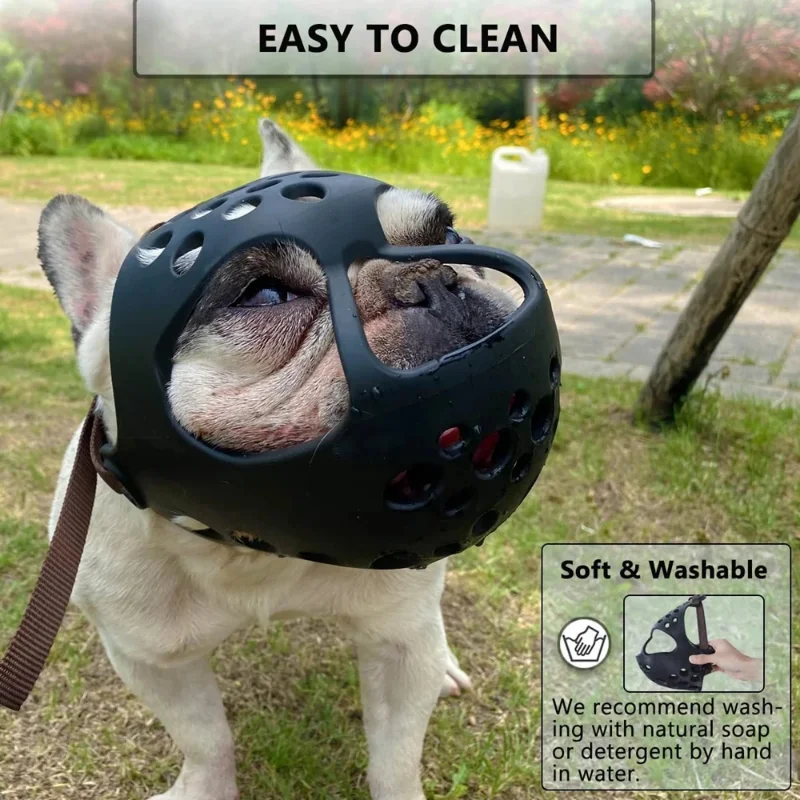 Dog Muzzle For Short Snout Dog - Dog Muzzle Silicone 리뷰 및 가격