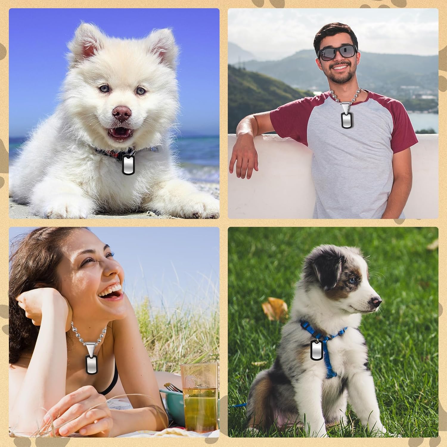 10-20Pcs Dog Tag Silicone Sile - Dog Muzzle Silicone 리뷰 및 가격