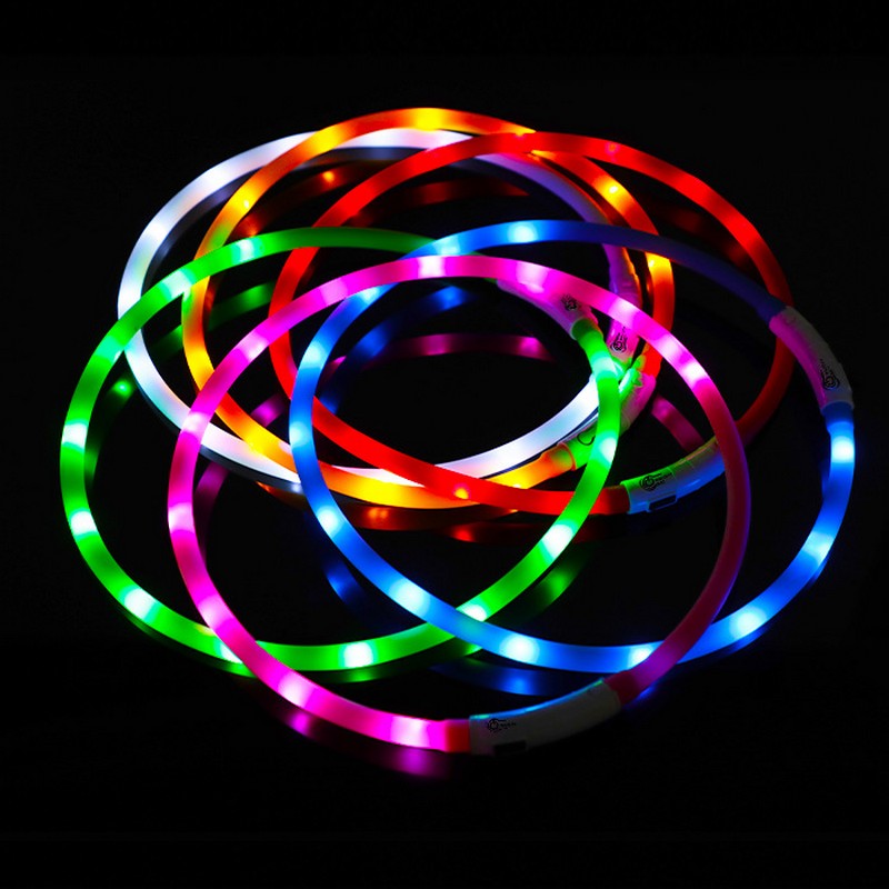 Silicone LED Dog Collar Rechar - Dog Muzzle Silicone 리뷰 및 가격