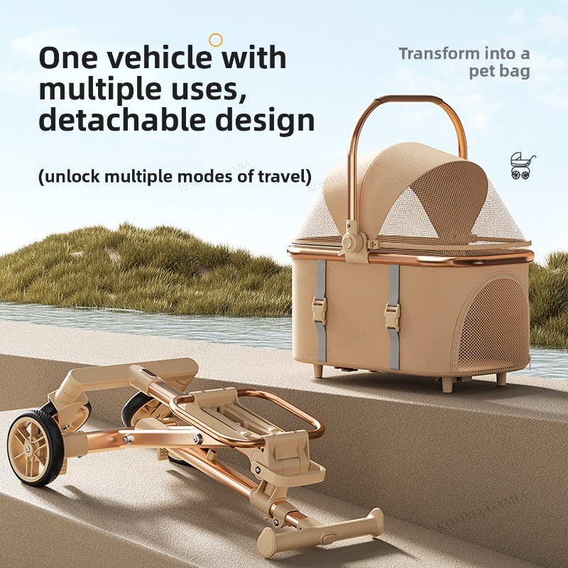 New Separable Pet Stroller, Po - Pet Stroller Carrier 리뷰 및 가격