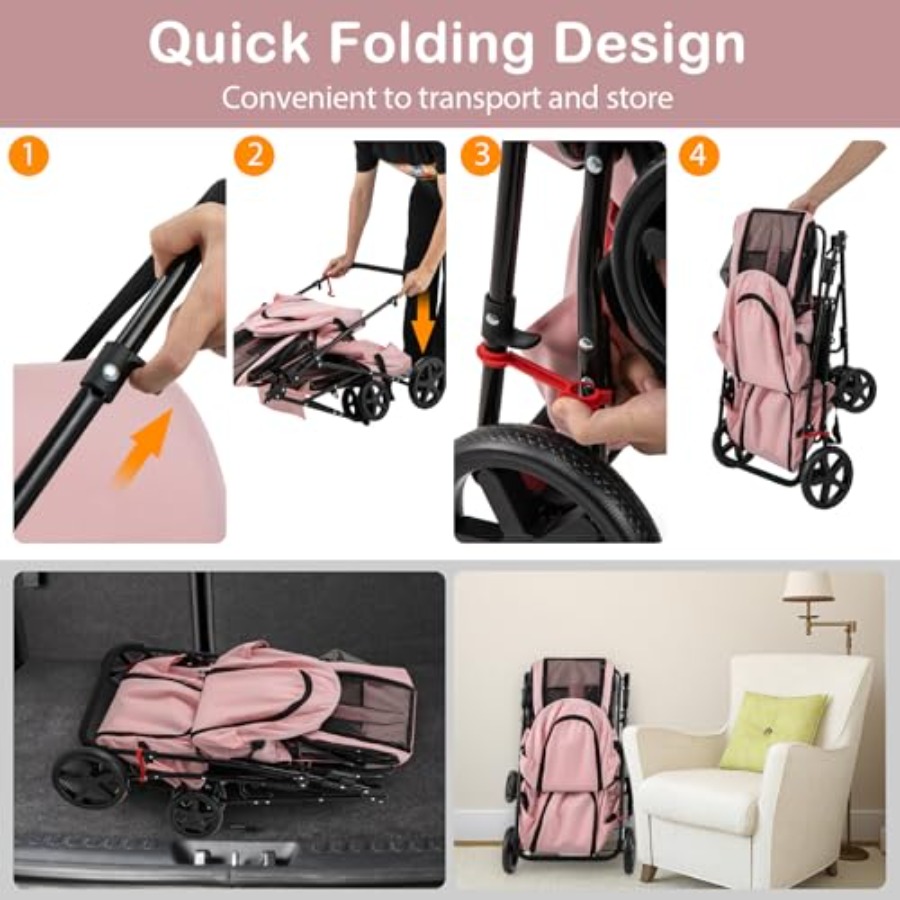 Pet stroller for small to medi - Pet Stroller Carrier 리뷰 및 가격