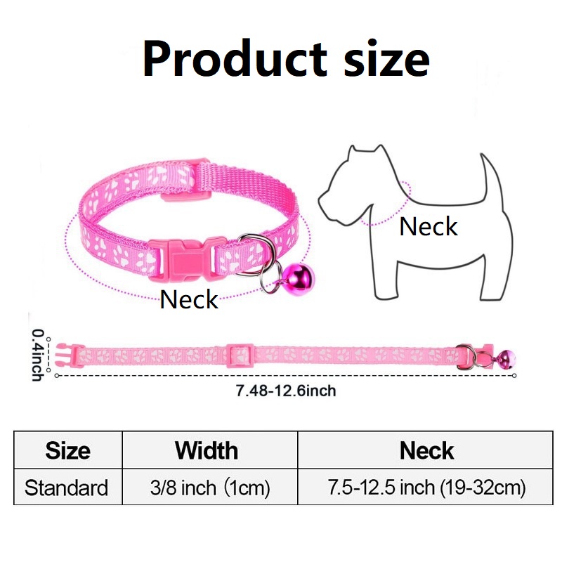 Cat Collar with Bell Necklace  - Pet Supplies Wholesale 리뷰 및 가격