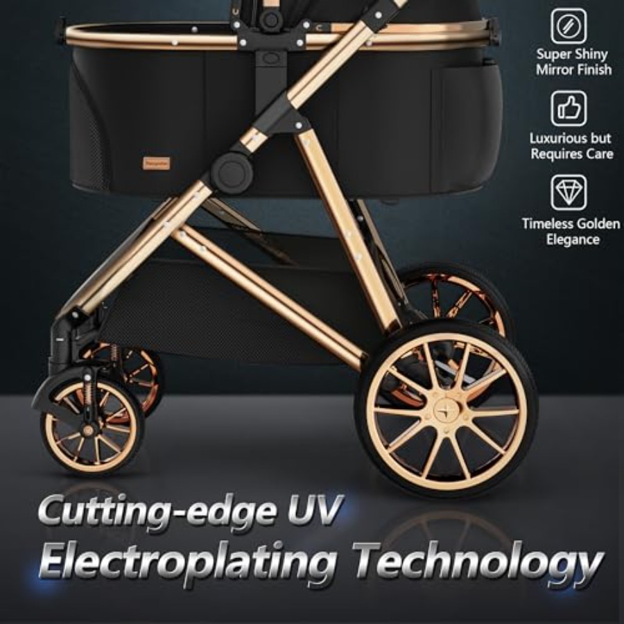 4 Wheels Pet Stroller for Smal - Pet Stroller Carrier 리뷰 및 가격