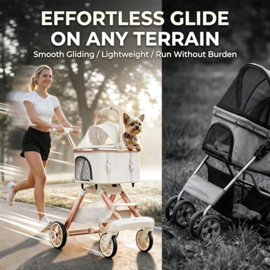 All-Terrain Pet Stroller for S - Pet Stroller Carrier 리뷰 및 가격