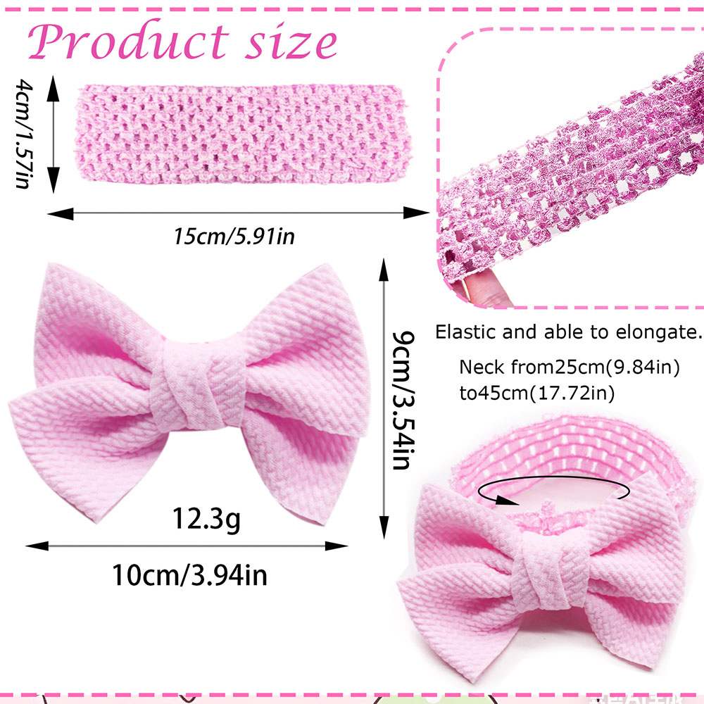 50PCS Dog Bows Elastic Bands C - Pet Supplies Wholesale 리뷰 및 가격