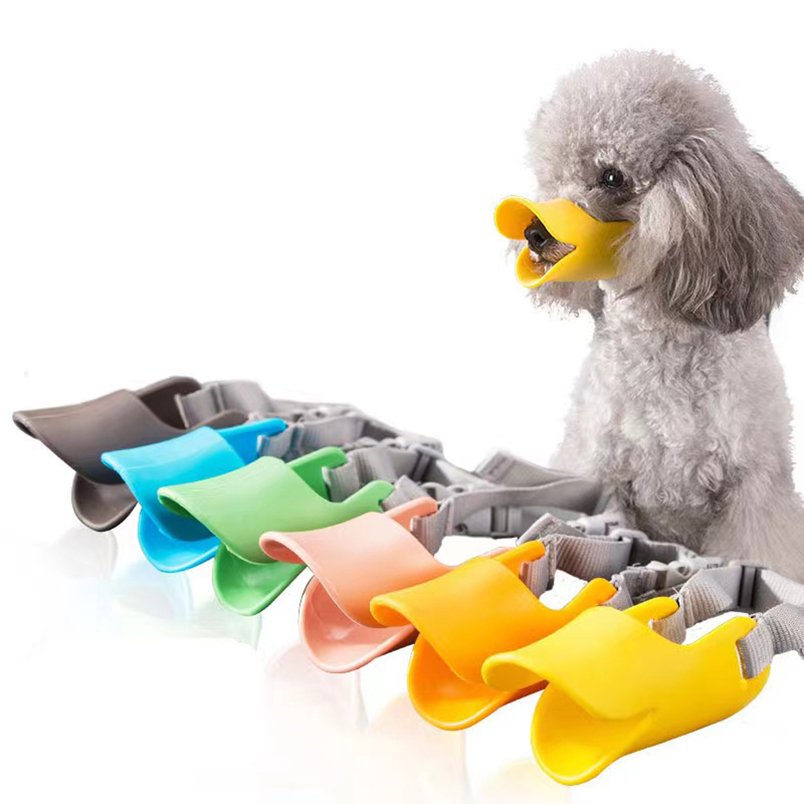 1Pc S M L colorful Dog Silicon - Dog Muzzle Silicone 리뷰 및 가격