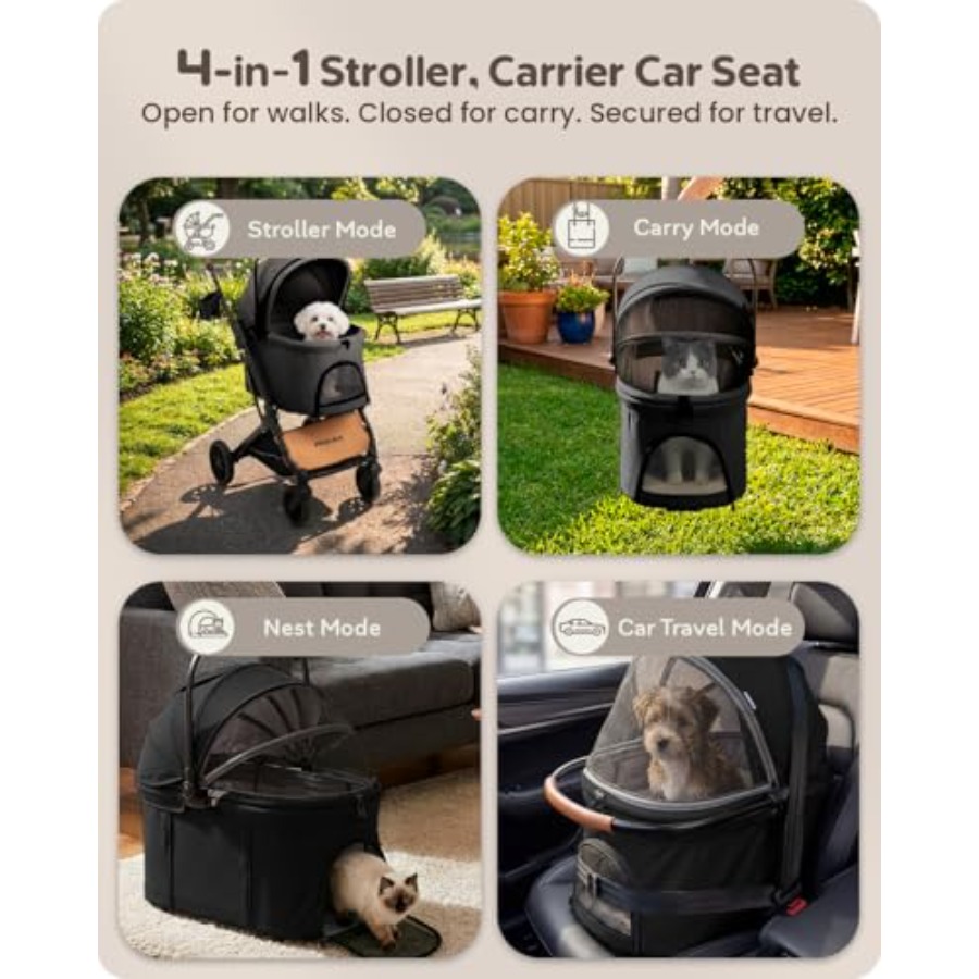 Pet stroller for small/medium  - Pet Stroller Carrier 리뷰 및 가격