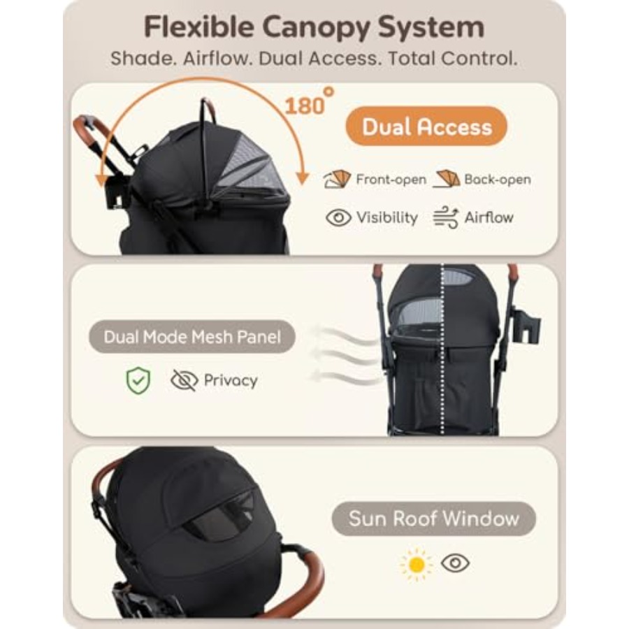 Pet stroller for small/medium  - Pet Stroller Carrier 리뷰 및 가격