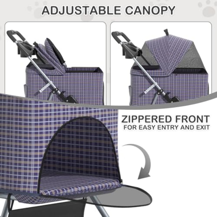 Pet stroller for small medium  - Pet Stroller Carrier 리뷰 및 가격