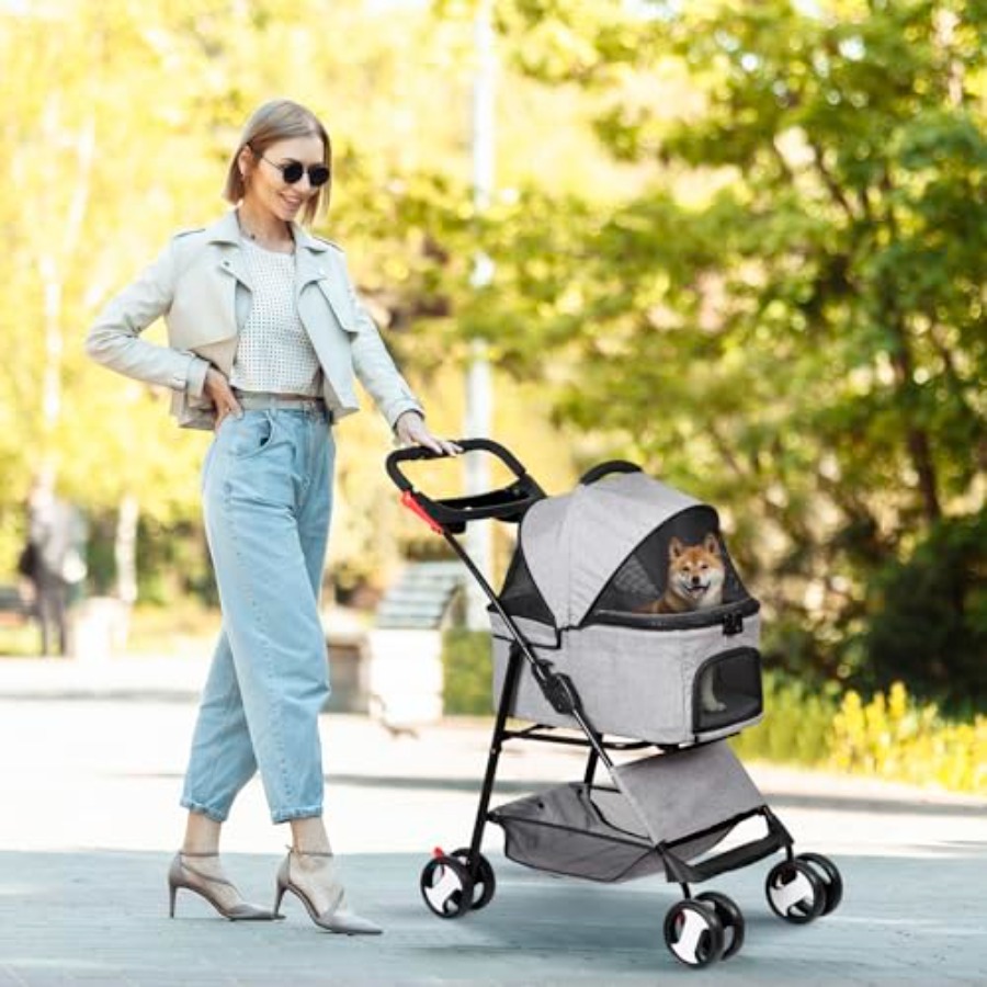 Pet Stroller for Small Medium  - Pet Stroller Carrier 리뷰 및 가격