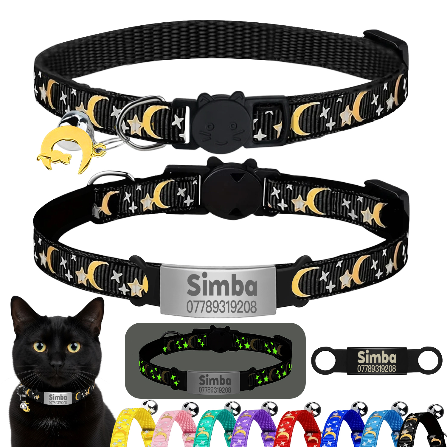 Customized Cute Glow Cat Colla - Pet Supplies Wholesale 리뷰 및 가격